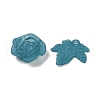 Frosted Transparent Acrylic Beads OACR-U006-03D-2