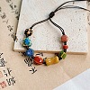 Ceramic Beads Braided Bead Bracelets FS-WGF5CE7-03-1