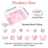 DIY Acrylic Beaded Stretch Bracelets Jewelry Kits DIY-YW0010-06-2