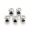 Tibetan Style Alloy European Beads TIBE-N006-83AS-LF-1