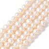 Natural Cultured Freshwater Pearl Beads Strands PEAR-I007-07O-08C-2