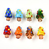 Handmade Lampwork Bumpy Beads LAMP-T022-02A-01-2