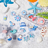 SUNNYCLUE 84Pcs 14 Styles Epoxy Resin Decoden Cabochons CRES-SC0002-91-4
