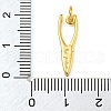 Rack Plating Brass Pendants KK-Z063-30D-G-3