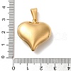 PVD Vacuum Plating 304 Stainless Steel Pendants STAS-R229-04C-G-3