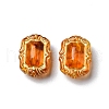 Imitation Amber Transparent Acrylic Beads MACR-D071-02H-3