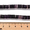 Natural Purple Fluorite Beads Strands G-G175-N24-01-5