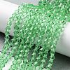 Transparent Glass Beads Strands GLAA-F029-3mm-24-4