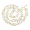 Electroplate Glass Beads Strands EGLA-N012-04G-2