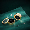 Alloy Loose Diamond Boxes CON-WH0104-11B-G-5