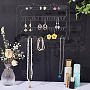 Acrylic Wall Mounted Earring Display Stands EDIS-WH0016-039A-4