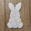 Easter Theme Rabbit with Heart Pattern DIY Silicone Table Lamp Molds SIMO-G008-02C-4
