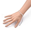 Adjustable Nylon Thread Braided Bead Bracelets BJEW-JB05421-01-4