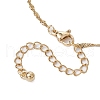 304 Stainless Steel Singapore Chain Bracelet Makings AJEW-JB01321-01-4