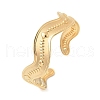 304 Stainless Steel Cuff Bangles for Women BJEW-B120-03G-04-4