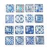 16Pcs Glass Cabochons GGLA-S059-02A-1