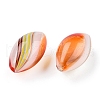 Transparent Handmade Blown Glass Globe Beads GLAA-T012-11A-4