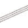 Anti-Tarnish Rhodium Plated 925 Sterling Silver Rolo Chains STER-WH0011-05P-1