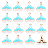 20Pcs Alloy Enamel Pendants ENAM-YW0004-48A-1