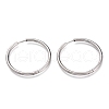 201 Stainless Steel Huggie Hoop Earrings EJEW-O095-02E-1