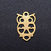 201 Stainless Steel Hollow Charms STAS-Q201-JN275-2-1