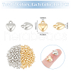 Unicraftale 200Pcs 2 Colors CCB Plastic Pendants CCB-UN0001-01-3