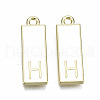 Alloy Enamel Pendants ENAM-T012-01H-RS-2