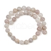 Natural Pink Rabbit Hair Rutilated Quartz Beads Strands G-H093-B05-12mm-3