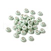 Opaque Resin European Beads RESI-C055-01J-1