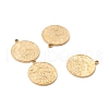 Ion Plating(IP) 304 Stainless Steel Pendants STAS-E153-08G-1