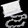 Gorgecraft 10 Yards Polyester Pleated Lace Trim OCOR-GF0003-52C-7