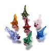 Handmade Lampwork Bumpy Beads LAMP-F020-33A-4
