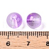 Frosted Baking Painted Glass Beads X1-DGLA-N005-8mm-06-4