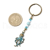 Alloy Conch Pendant Keychains KEYC-JKC01225-06-3