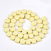 Spray Painted Non-magnetic Synthetic Hematite Beads Strands G-T116-01B-02-2