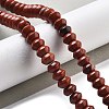 Natural Red Jasper Beads Strands G-P559-A17-01-2
