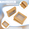 Cuboid Kraft Paper Storage Gift Boxes CON-WH0095-99A-01-4