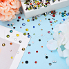 Glass Rhinestone Flat Back Cabochons RGLA-YW0001-A04-4