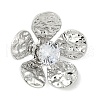 Brass Micro Pave Cubic Zirconia Pendants KK-M326-09P-1