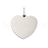 304 Stainless Steel Stamping Blank Tag Pendants STAS-Z126-02P-02-1