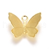 Brass Filigree Pendants KK-G368-07G-1
