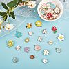 80Pcs 40 Style Alloy Enamel Pendants ENAM-SZ0003-03-3