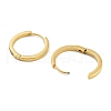 Ion Plating(IP) 304 Stainless Steel Micro Pave Clear Cubic Zirconia Huggie Hoop Earrings EJEW-C096-01G-G-2