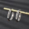 201 Stainless Steel Hoop Earrings EJEW-P304-15A-P-2