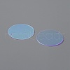 Iridescent PVC Paillette/Sequins Pendants PVC-WH0006-01D-2