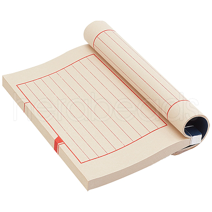 Chinese Calligraphy Xuan Paper Classic Binding Notebook AJEW-WH0083-44-1