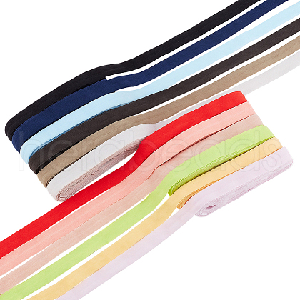   60M 12 Colors Flat Foldable Nylon Elastic Cord OCOR-PH0004-19A-1