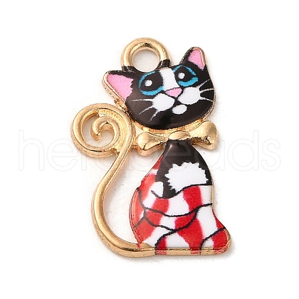 Alloy Enamel Pendants ENAM-T011-139D-1