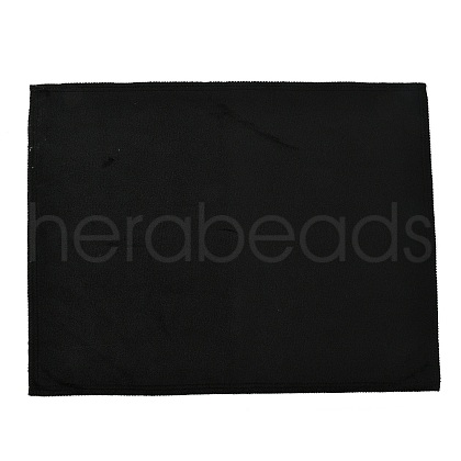 Velvet Silver Polishing Cloth for Jewelry AJEW-R006-03E-1