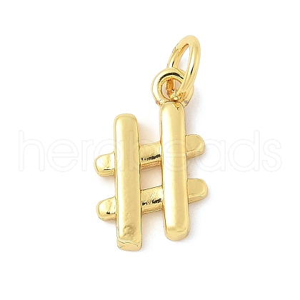 Brass Charms KK-I276-71G-1
